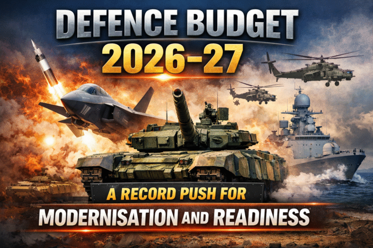 Defence Budget 2026–27: A Record Push for Modernisation and Readiness