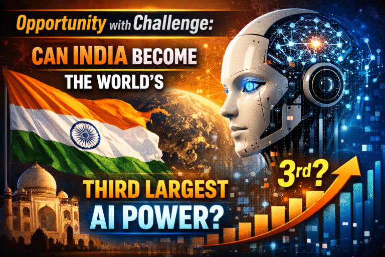 Opportunity with Challenge: Can India Become the World’s Third Largest AI Power?