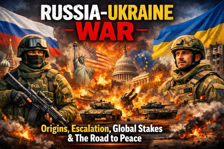 Russia–Ukraine War: Origins, Escalation, Global Stakes, and the Road to Peace